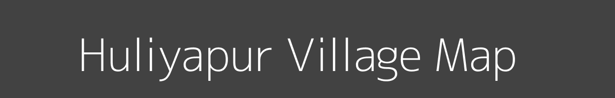 Map of Huliyapur Village in Uttar Pradesh Image