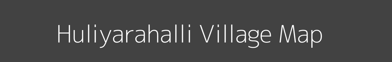Map of Huliyarahalli Village in Karnataka Image