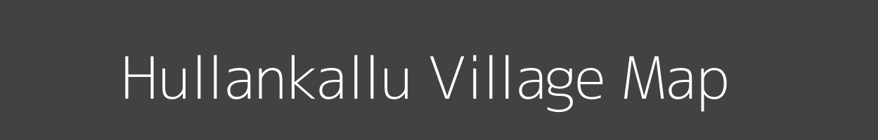 Map of Hullankallu Village in Karnataka Image