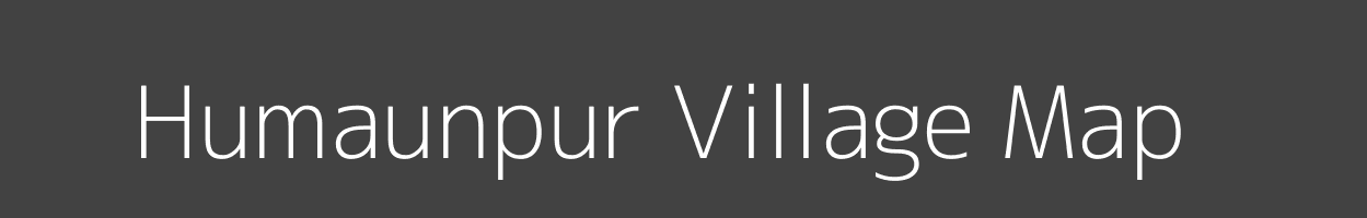 Map of Humaunpur Village in Uttar Pradesh Image