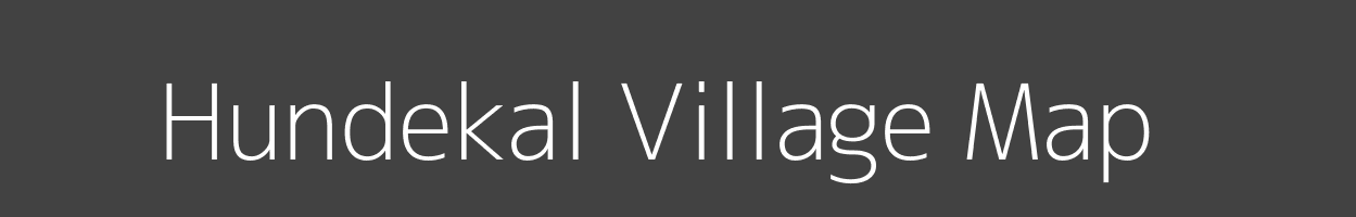 Map of Hundekal Village in Karnataka Image