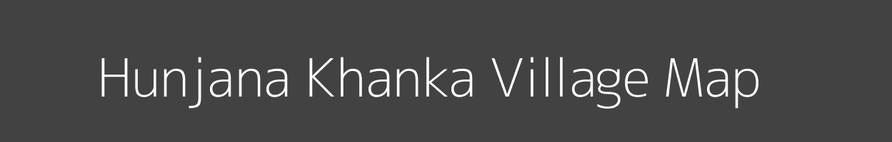 Map of Hunjana Khanka Village in Jammu and Kashmir Image