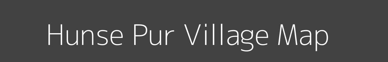 Map of Hunse Pur Village in Uttar Pradesh Image