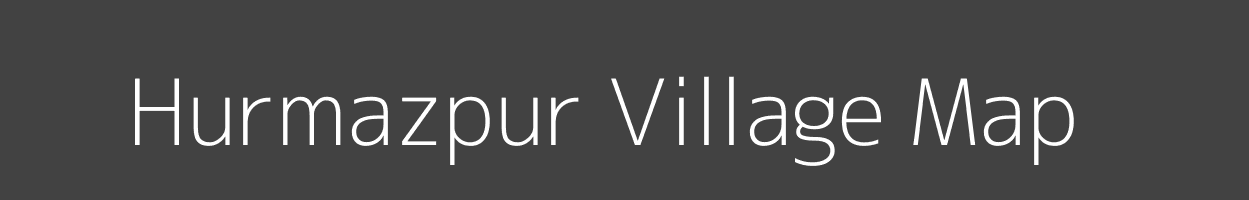 Map of Hurmazpur Village in Uttar Pradesh Image