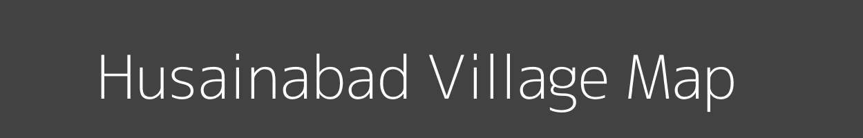 Map of Husainabad Village in Uttar Pradesh Image