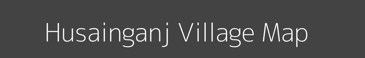 Map of Husainganj Village in Uttar Pradesh Image