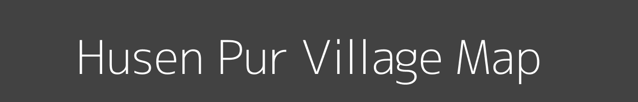 Map of Husen Pur Village in Uttar Pradesh Image