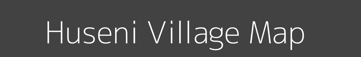 Map of Huseni Village in Uttar Pradesh Image