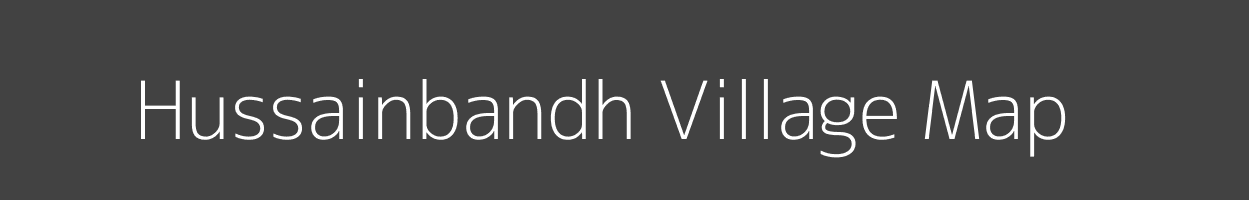 Map of Hussainbandh Village in Jharkhand Image