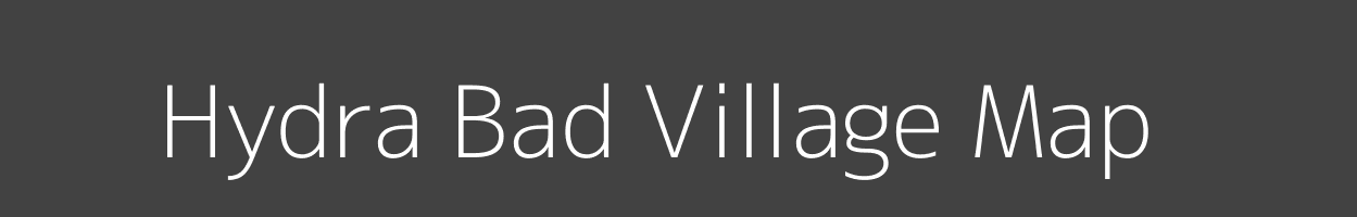 Map of Hydra Bad Village in Uttar Pradesh Image