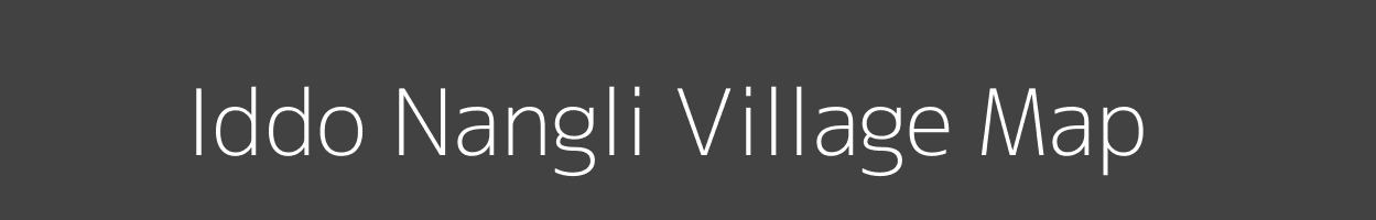 Map of Iddo Nangli Village in Uttar Pradesh Image
