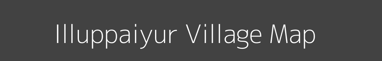 Map of Illuppaiyur Village in Tamil Nadu Image