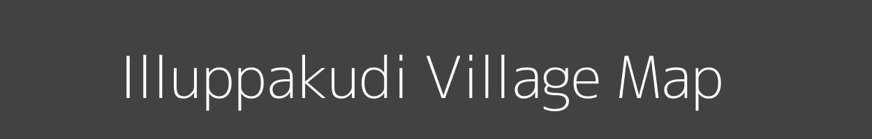 Map of Illuppakudi Village in Tamil Nadu Image