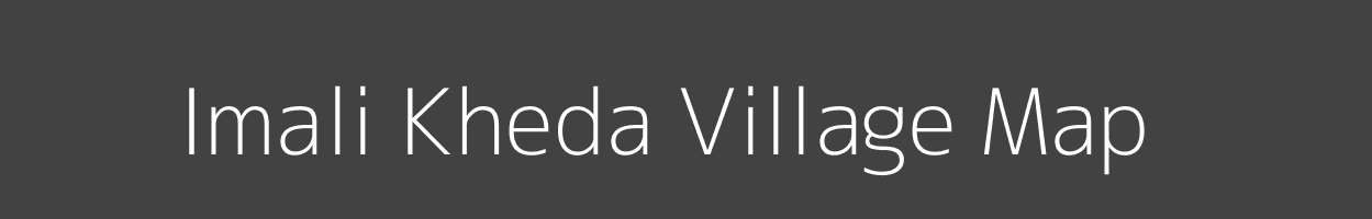 Map of Imali Kheda Village in Madhya Pradesh Image