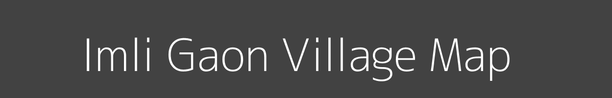 Map of Imli Gaon Village in Uttar Pradesh Image