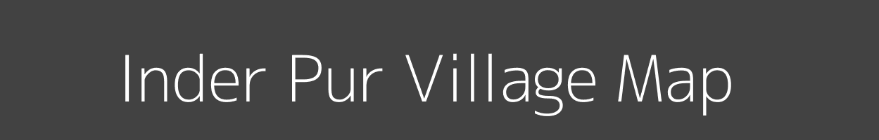 Map of Inder Pur Village in Uttar Pradesh Image