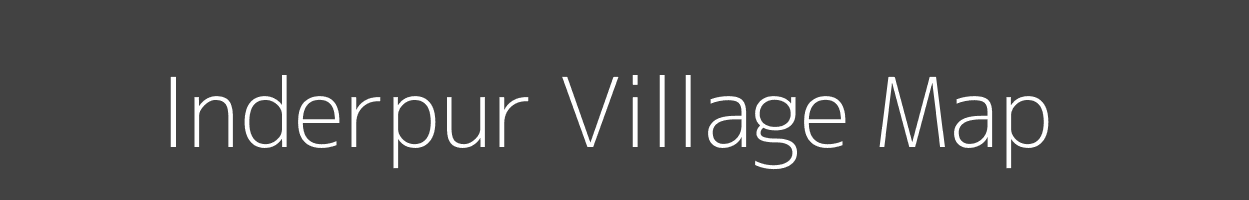 Map of Inderpur Village in Uttar Pradesh Image