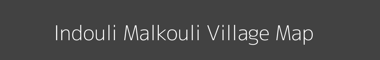 Map of Indouli Malkouli Village in Uttar Pradesh Image