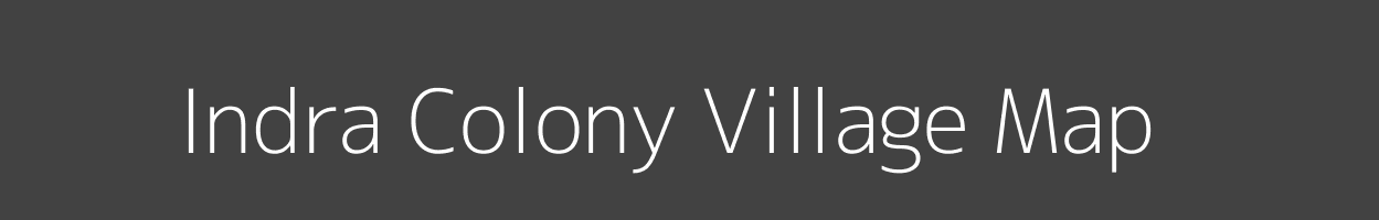 Map of Indra Colony Village in Rajasthan Image