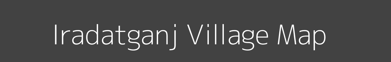 Map of Iradatganj Village in Uttar Pradesh Image