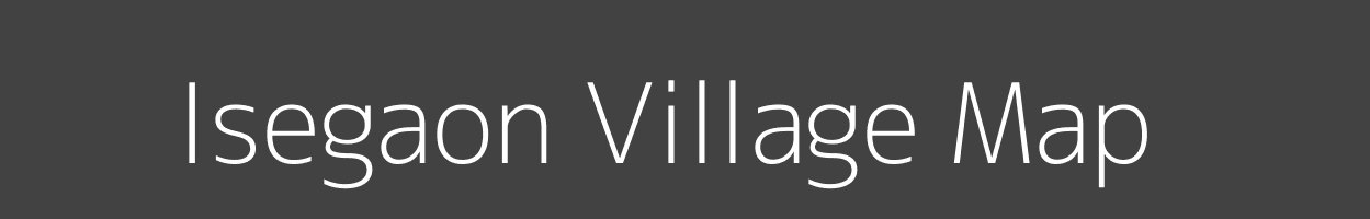 Map of Isegaon Village in Maharashtra Image