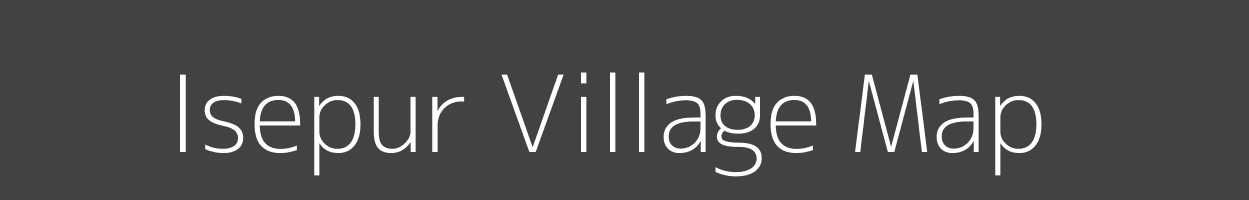 Map of Isepur Village in Uttar Pradesh Image