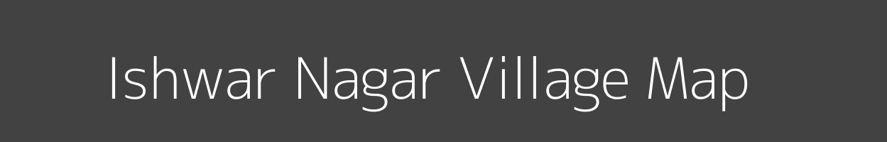 Map of Ishwar Nagar Village in Rajasthan Image