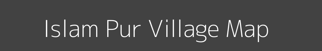 Map of Islam Pur Village in Uttar Pradesh Image