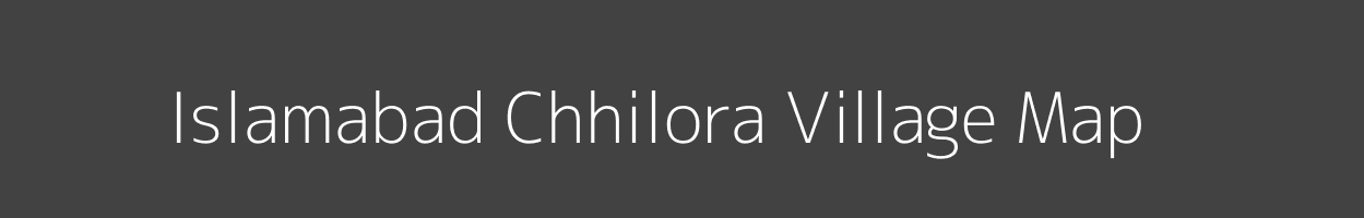 Map of Islamabad Chhilora Village in Uttar Pradesh Image