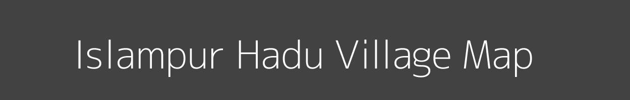 Map of Islampur Hadu Village in Uttar Pradesh Image