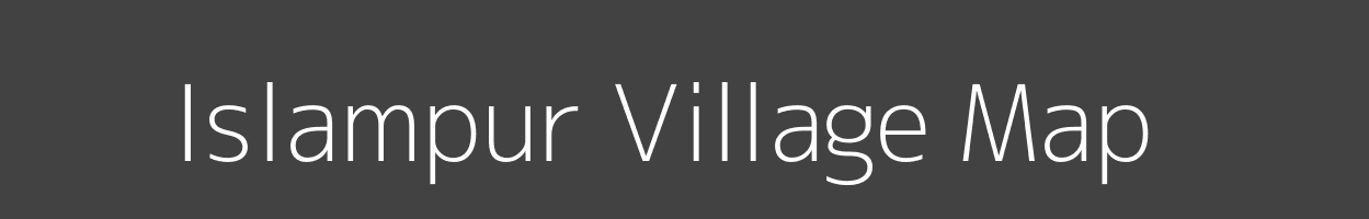 Map of Islampur Village in West Bengal Image