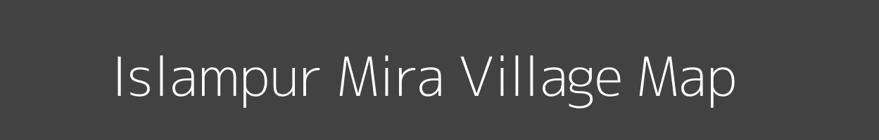 Map of Islampur Mira Village in Uttar Pradesh Image