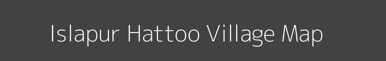 Map of Islapur Hattoo Village in Uttar Pradesh Image