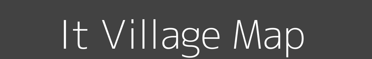 Map of It Village in Maharashtra Image