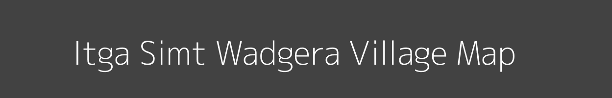 Map of Itga Simt Wadgera Village in Karnataka Image