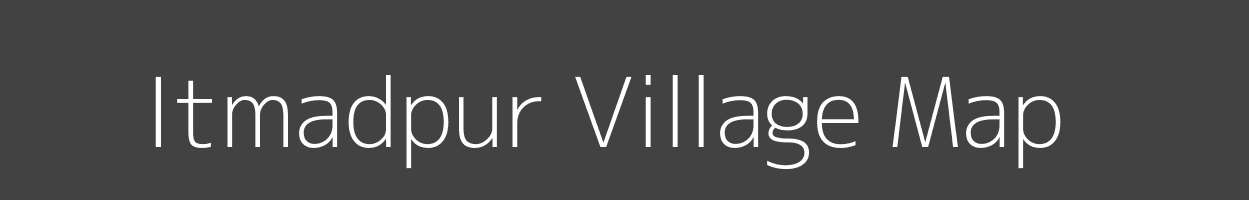 Map of Itmadpur Village in Uttar Pradesh Image