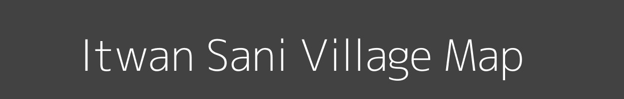 Map of Itwan Sani Village in Madhya Pradesh Image