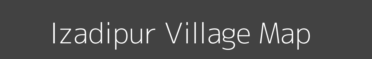 Map of Izadipur Village in Uttar Pradesh Image