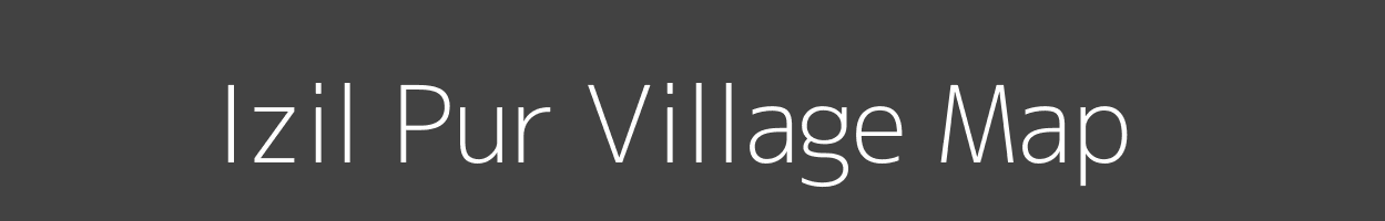 Map of Izil Pur Village in Uttar Pradesh Image