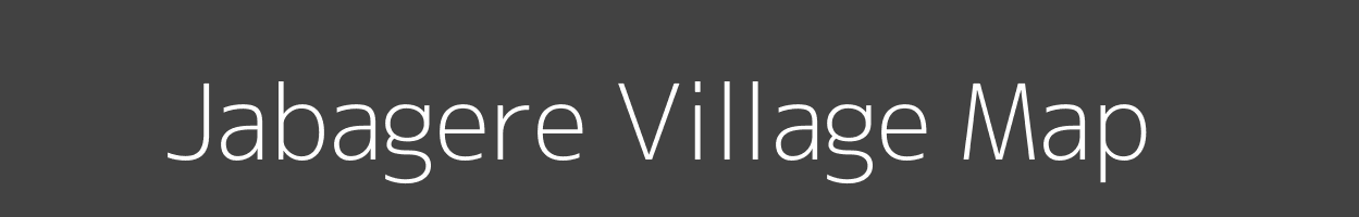 Map of Jabagere Village in Karnataka Image