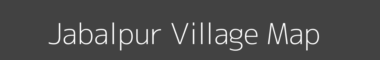 Map of Jabalpur Village in Madhya Pradesh Image