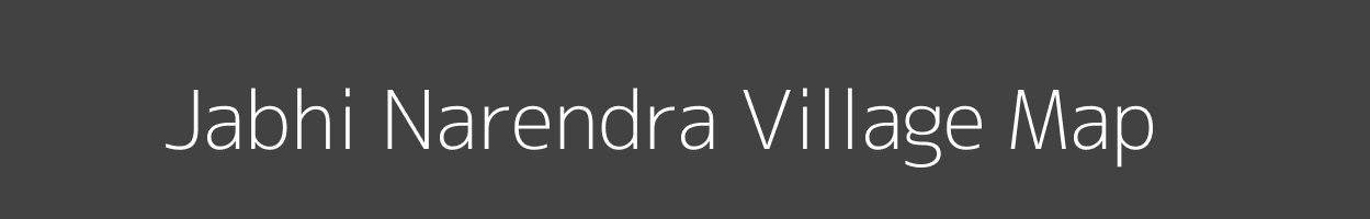 Map of Jabhi Narendra Village in Uttar Pradesh Image