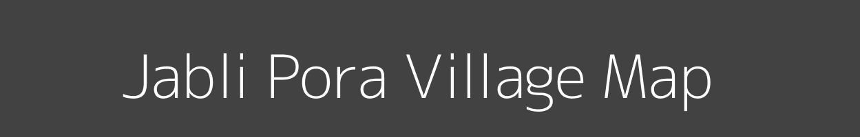 Map of Jabli Pora Village in Jammu and Kashmir Image