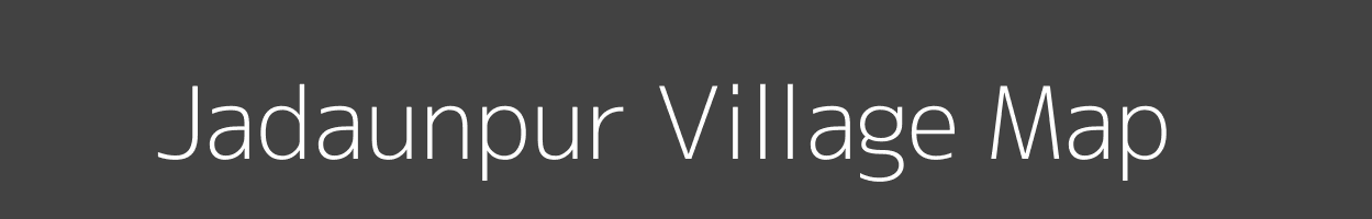 Map of Jadaunpur Village in Uttar Pradesh Image