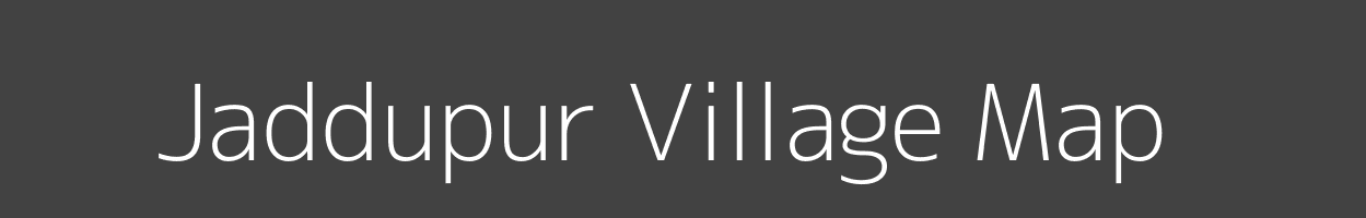 Map of Jaddupur Village in Uttar Pradesh Image