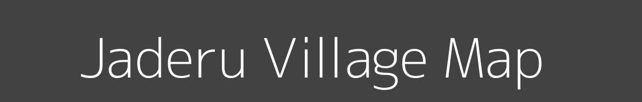 Map of Jaderu Village in Madhya Pradesh Image