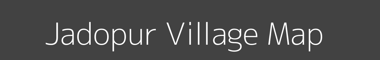 Map of Jadopur Village in Uttar Pradesh Image