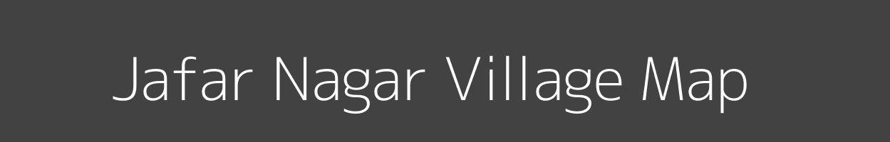 Map of Jafar Nagar Village in Uttar Pradesh Image