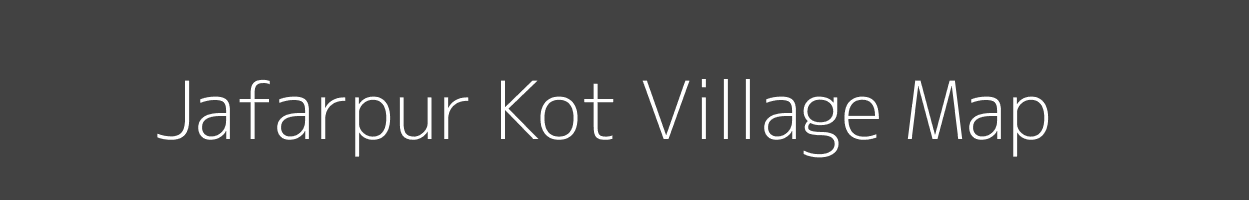 Map of Jafarpur Kot Village in Uttar Pradesh Image
