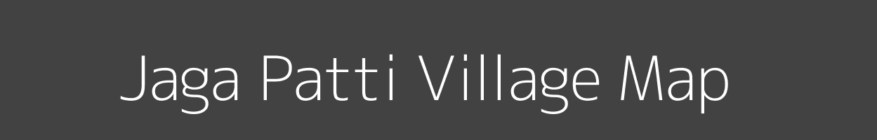 Map of Jaga Patti Village in Uttar Pradesh Image